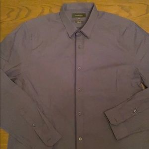NWoT - Limehaus Micro Polka Dot Slim Fit Shirt